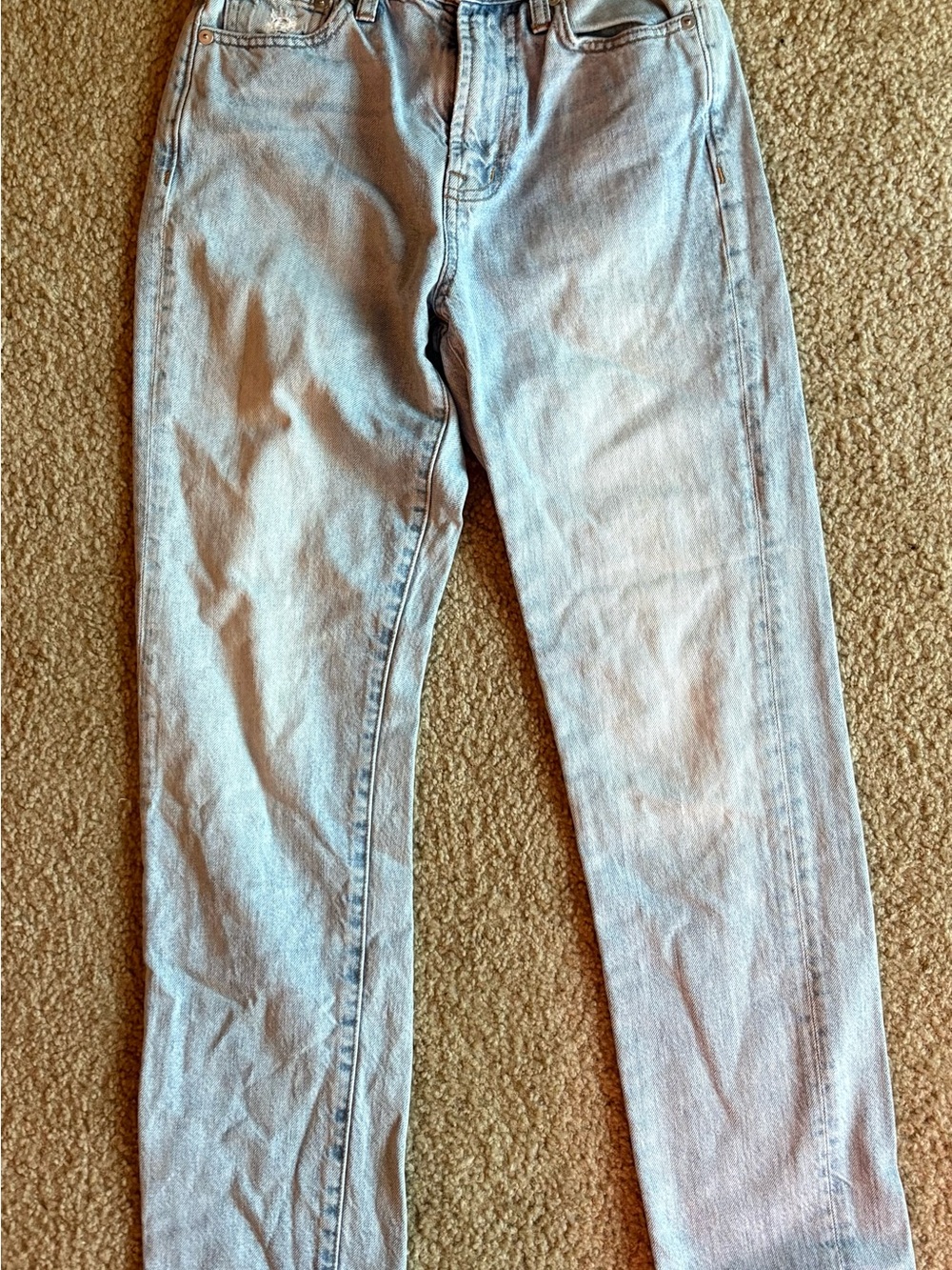 Madewell The Perfect Summer Jean High-Rise Light Wash Straight Jeans - Size 24